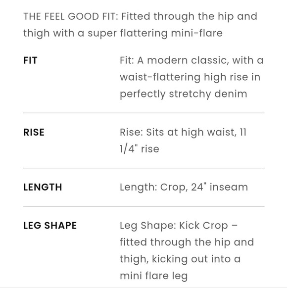 LOFT 6P 28P Petite High Rise Kick Crop Jeans White - Picture 4 of 4